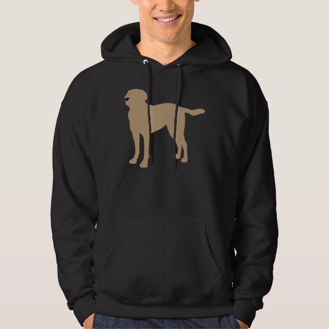 Cinnamon Labrador Hoodie (Vorderseite)