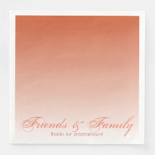 Cinnamon Orange Designer Serviette