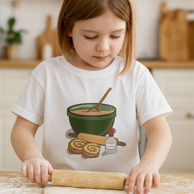 Cinnamon Roll Backingredients Gemütliche Küche T-Shirt (Von Creator hochgeladen)