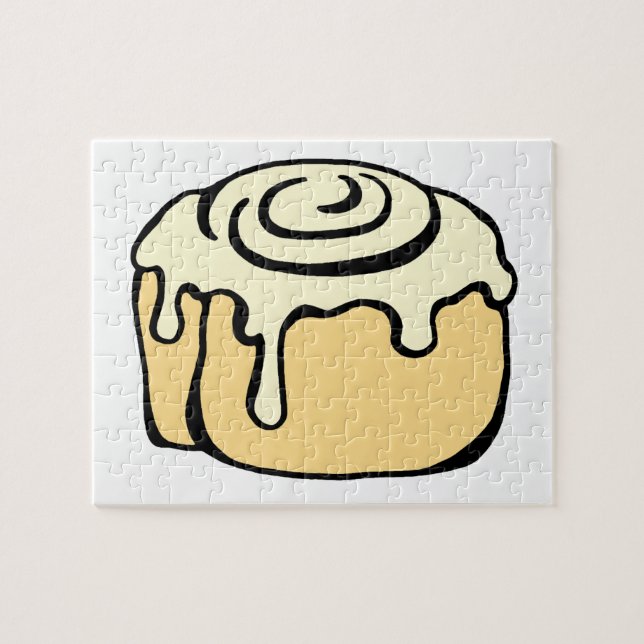 Cinnamon Roll Honey Bug Cartoon Design (Horizontal)