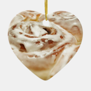 Cinnamon Roll Keramikornament