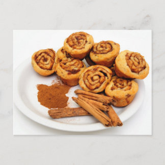 Cinnamon Rolls Postkarte