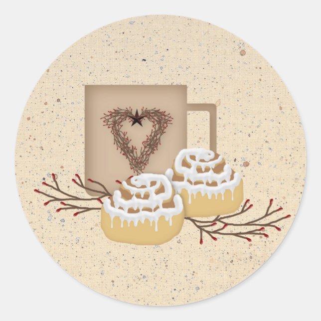 Cinnamon Rolls Sticker (Vorderseite)