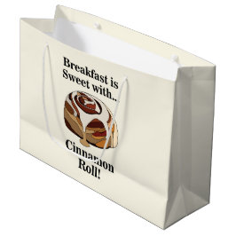 Cinnamon Rolls Sweet Bun Pastry Große Geschenktüte