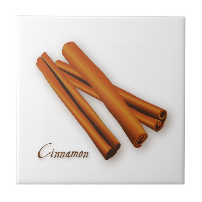 Cinnamon Spice Keramik Tile Fliese (Vorderseite)