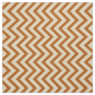 Cinnamon Spice Moods Chevrons Stoff