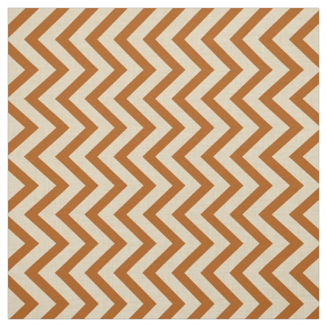 Cinnamon Spice Moods Chevrons Stoff (Muster)