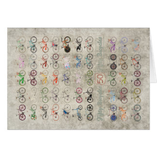 Cinquante bicyclettes
