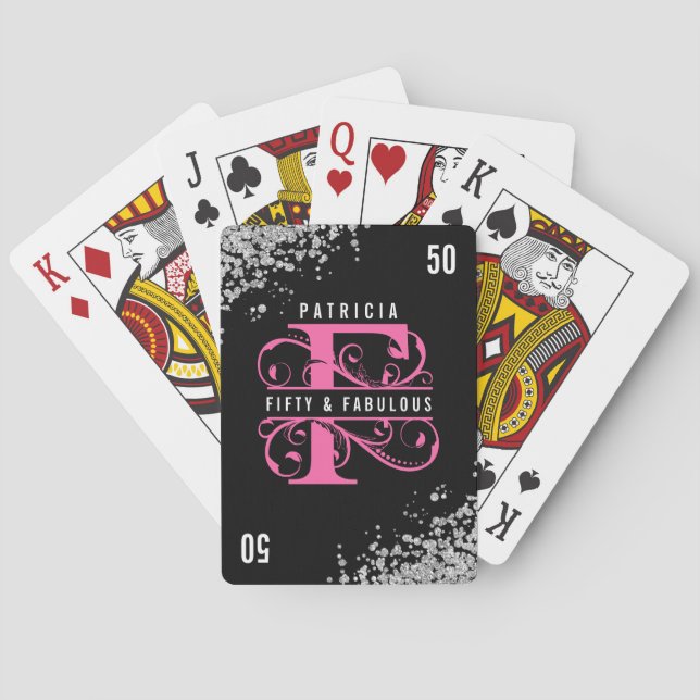 Cinquante/Quarante et fabuleuses cartes de jeu (dos)