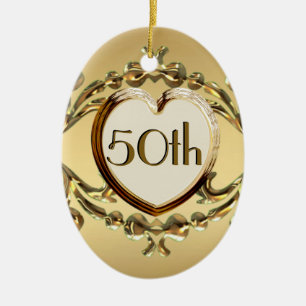 cinquantième Anniversaire ou cinquantième ornement