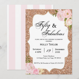 Cinquantième invitation personnalisée