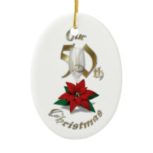 Cinquantième ornement marié de Noël