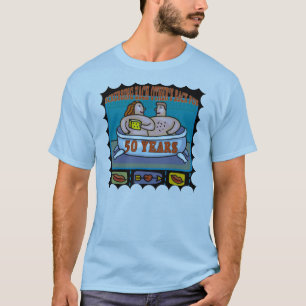 cinquantième T-shirt d'anniversaire de mariage