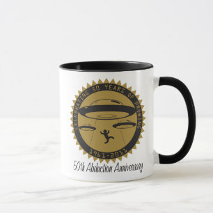 cinquantième Tasse en verre d'anniversaire