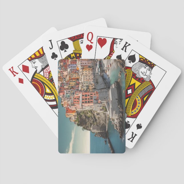 Cinque Terre (Eine lange Wolke) Spielkarten (Rückseite)