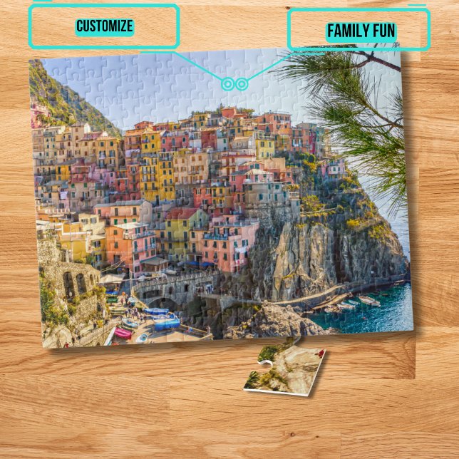 Cinque Terre Foto Puzzle (Please enjoy our design and see the others in the collection.)