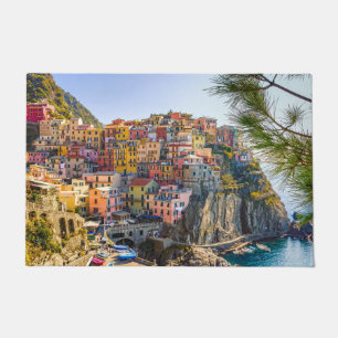 Cinque Terre, Italien Altes Dorf Gebäude Fußmatte