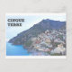 Cinque Terre, Italien Postkarte (Vorderseite)
