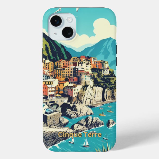 Cinque Terre Italien, Reisen Case-Mate iPhone Hülle (Rückseite)