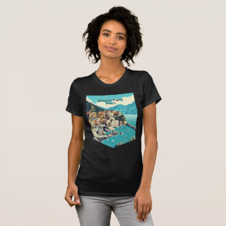 Cinque Terre Italien, Reisen T-Shirt