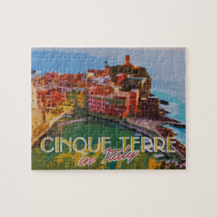 Cinque Terre Italien Sommerreise Postkarte