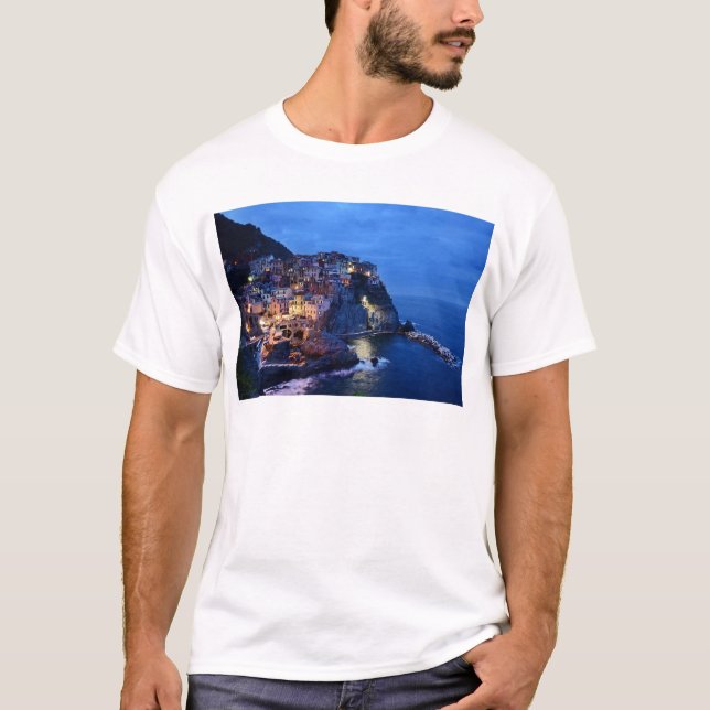 Cinque Terre, Italien T-Shirt (Vorderseite)