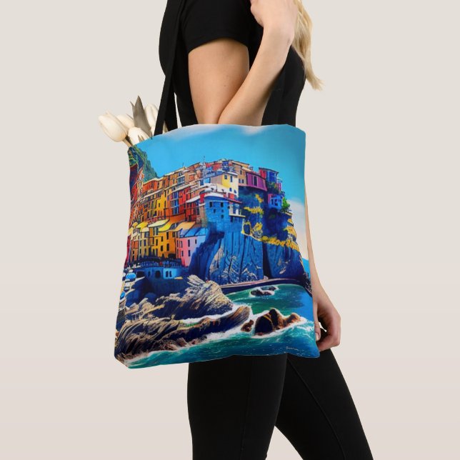 Cinque Terre, Italien Tasche (Von Nahem)