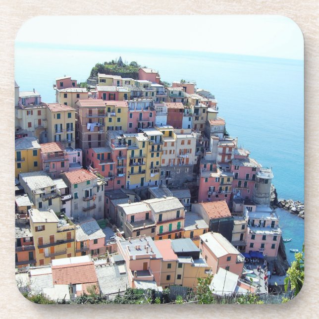 Cinque Terre, Italien Untersetzer (Vorderseite)