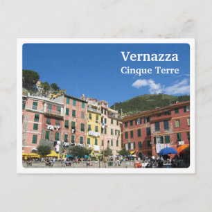 CINQUE TERRE - Italien - VERNAZZA Postkarte