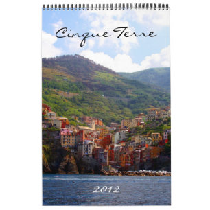 cinque terre Kalender 2012