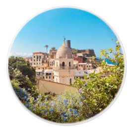 Cinque Terre Knob for Travellers  Keramikknauf