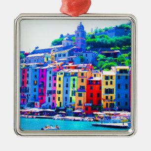 Cinque Terre La Spezia Ornament Aus Metall
