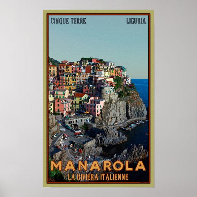 Cinque Terre - Manarola Poster (Vorne)