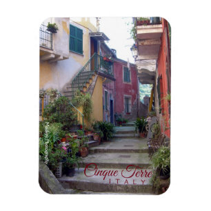 Cinque Terre (Monterosso Straße) Magnet