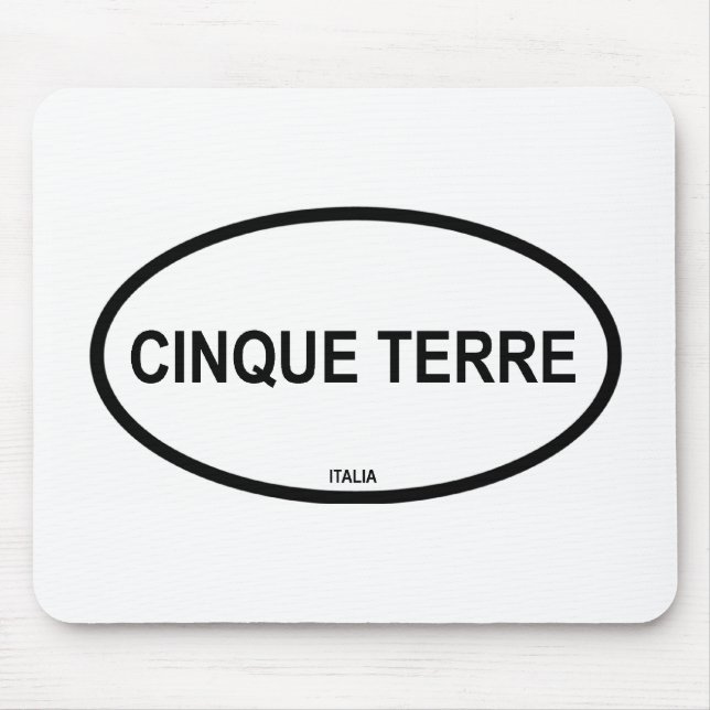 Cinque Terre Mousepad (Vorne)