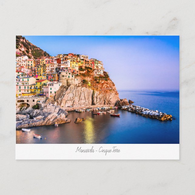 Cinque Terre Postcard Postkarte (Vorderseite)