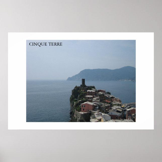Cinque Terre Poster (Vorne)