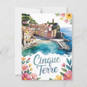 Cinque Terre Postkarte