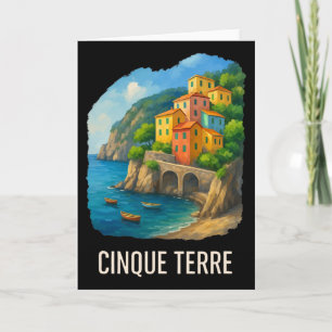 Cinque Terre Reise Italien Entkommen Monterosso Kü Karte