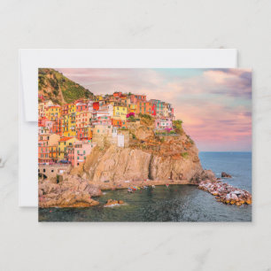 Cinque Terre, Sunset Karte