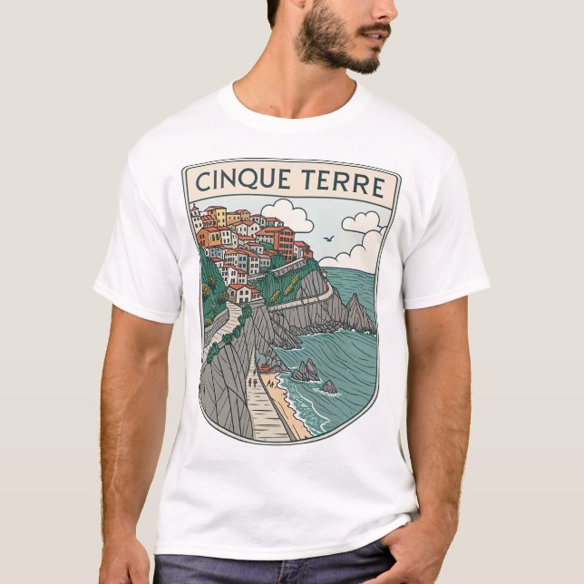 Cinque Terre T-Shirt (Vorderseite)