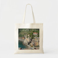 Cinque Terre Vernazza vue sac fourre-tout