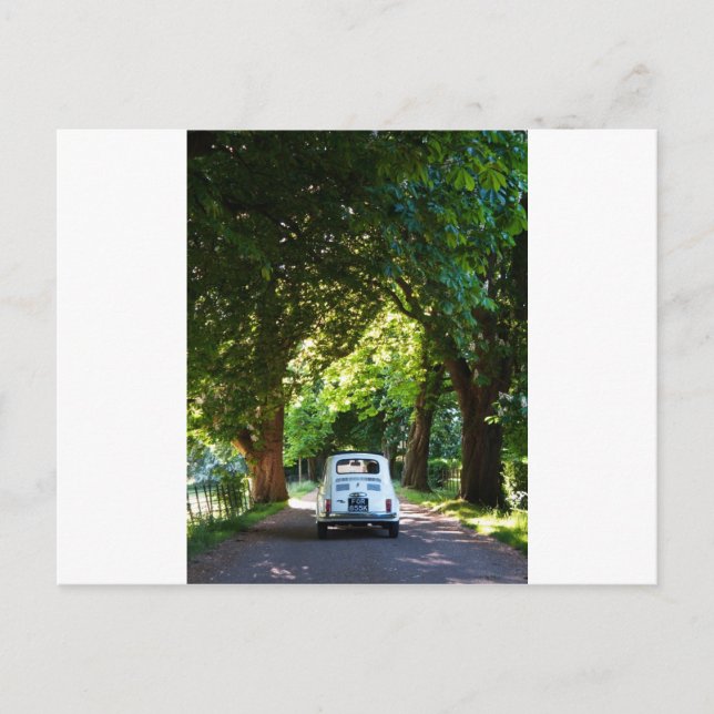 Cinquecento Fiat 500 Postkarte (Vorderseite)