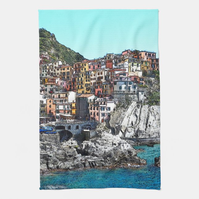 CinqueTerre20150901 Handtuch (Vertikal)