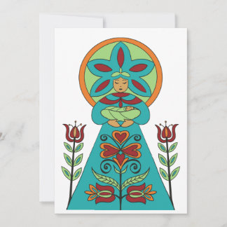 Ciocia Card Polnisches Design Feiertagskarte