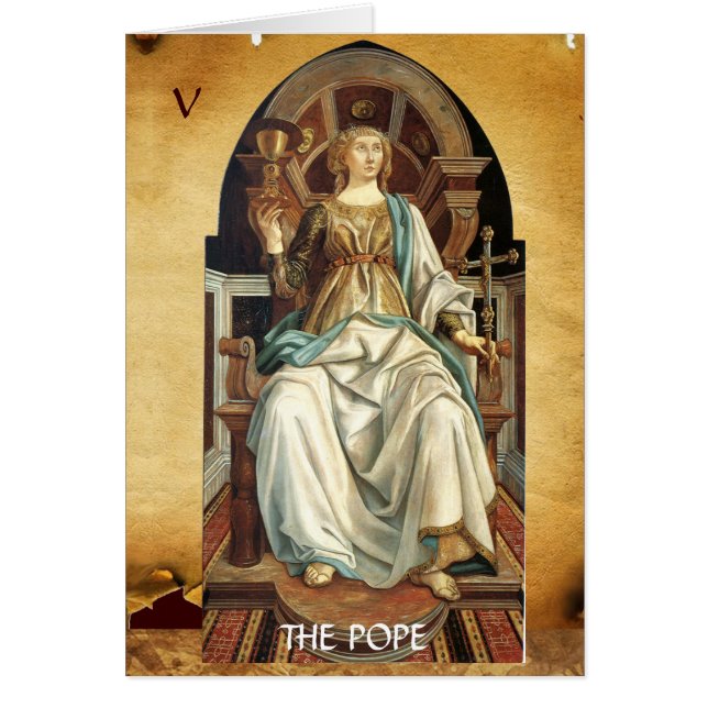 CIOLES DE RENAISSANCE ANTIQUE 5/ LE PAPE (Devant)