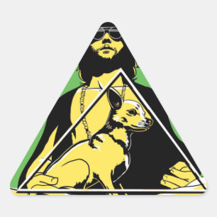 Cipes und People formen Aufkleber