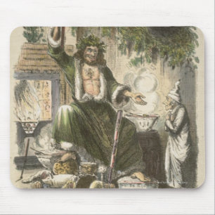 Circa 1900: Der Geist der Weihnachtszeit Mousepad