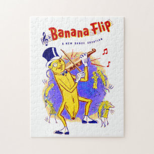 circa 1950 Notendruck Banana Flip