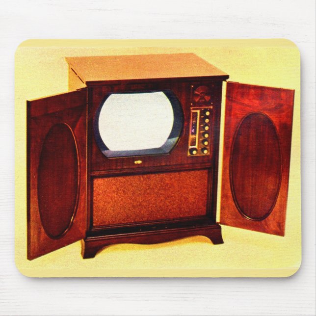 circa 1950 television set no. 1 mousepad (Vorne)